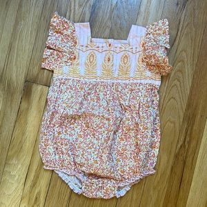 Pink Chicken Indira Bubble Romper Onesie